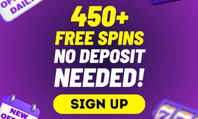 Explore up to 450 free spins through SpinWizard