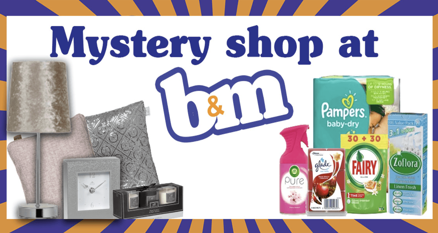 Apply to test and review B&M products with Get Test Keep